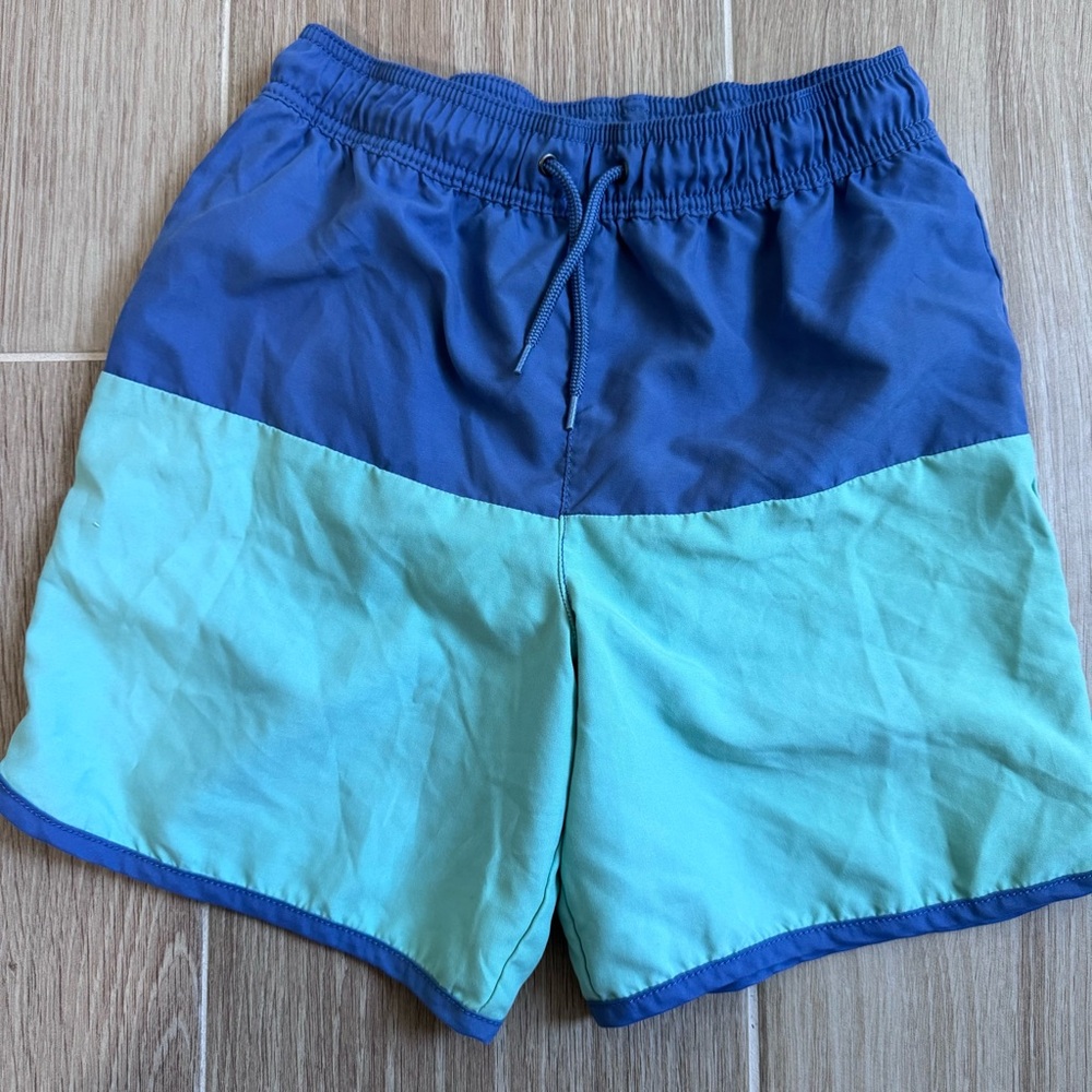 Carter's Two-Tone Blue and Green Swim Trunks